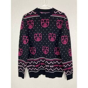 Shane Dawson Killer Pig Sweater Oh My God Pig Sweater 2019 Holiday Merch Black